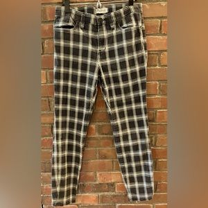 Madewell Plaid Jeans